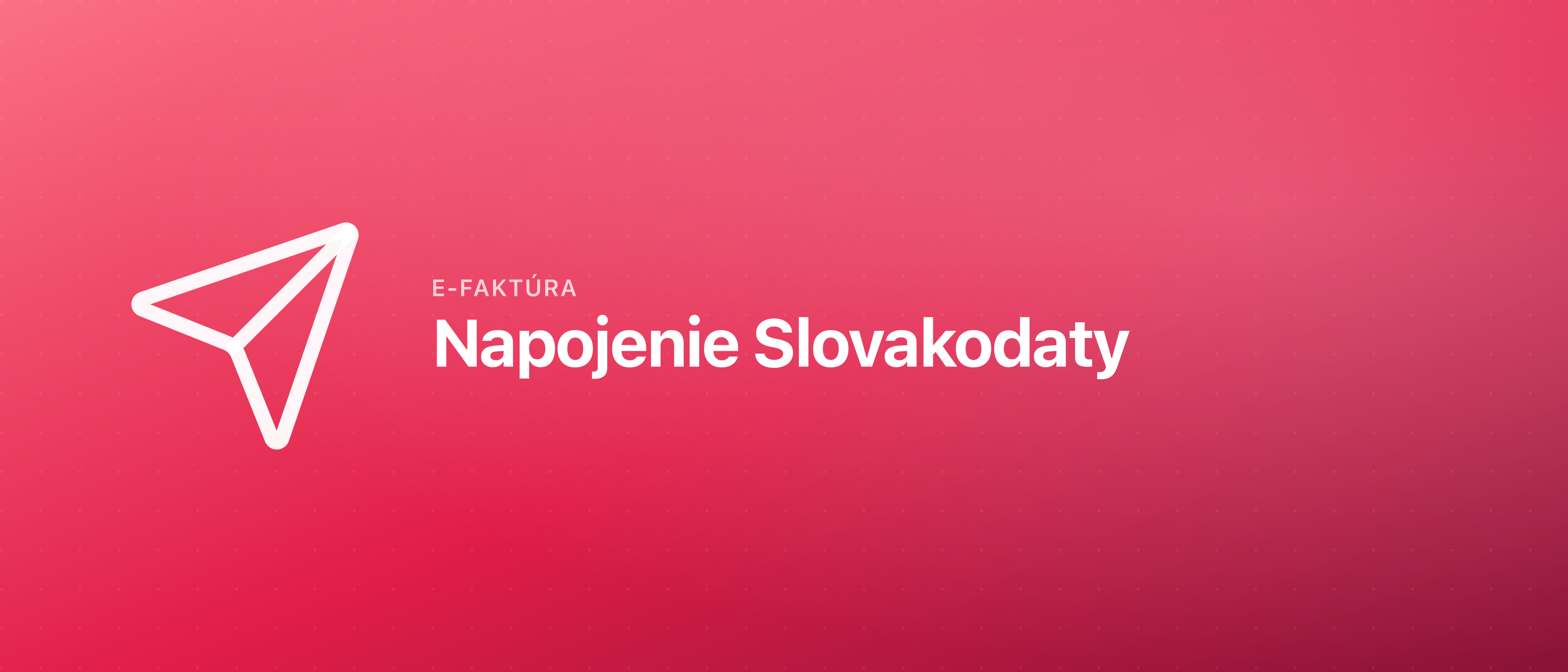 Napojenie Slovakodaty