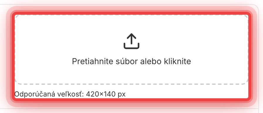 Nahrané logo s náhľadom