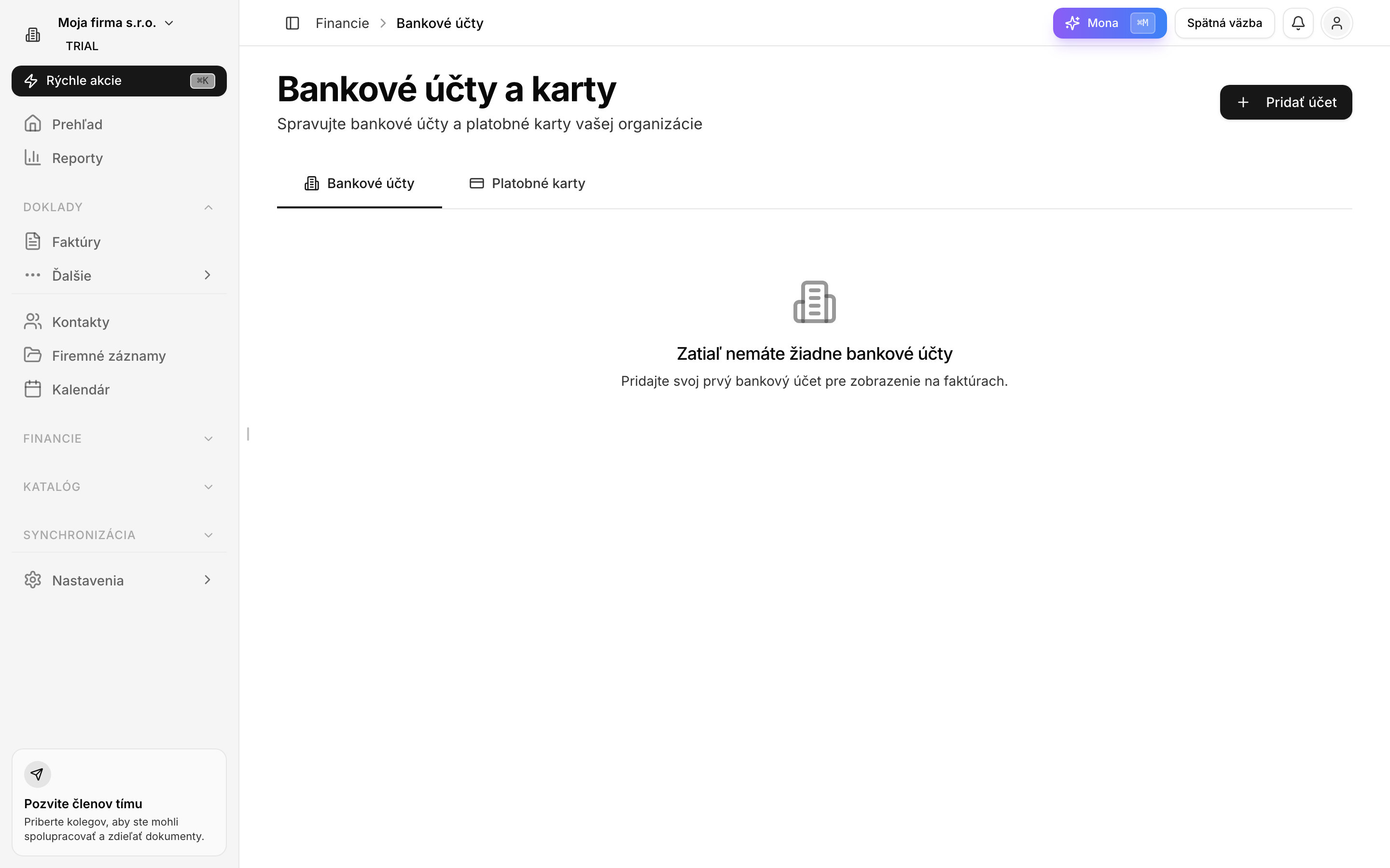 Zoznam nepárovaných transakcií